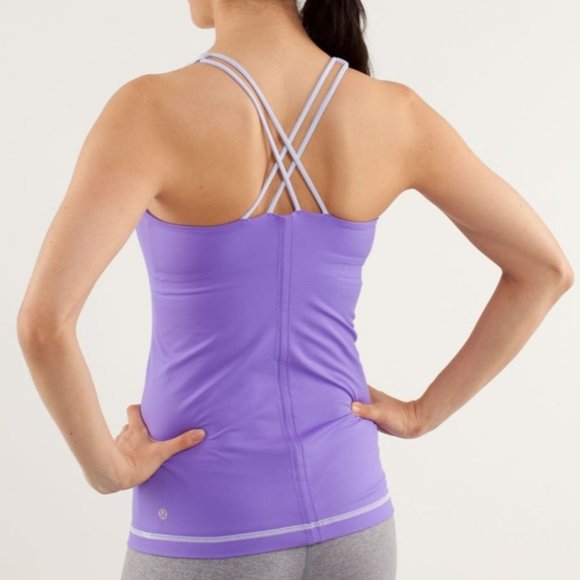 Lululemon Free To Be Tank Cool Breeze / Purple - Picture 2 of 11